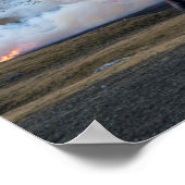 Poster d'art "Bear Fire" Imprimer Katty Pulsar (Coin)