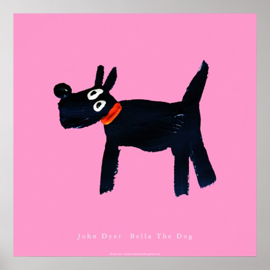 Poster d'art : Bella The Scotty Dog (Devant)