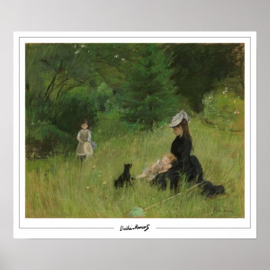 Poster d'art Berthe Morisot Zedign #204 (Devant)
