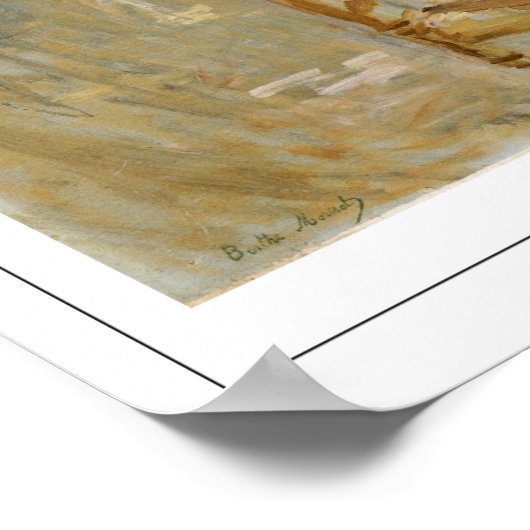 Poster d'art Berthe Morisot Zedign #42 (Coin)