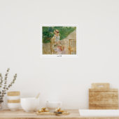 Poster d'art Berthe Morisot Zedign #42 (Cuisine)