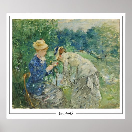Poster d'art Berthe Morisot Zedign #7 (Devant)