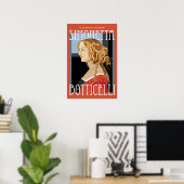 Poster d'art : Botticelli Simonetta Vespuci : 16x2 (Bureau à domicile)