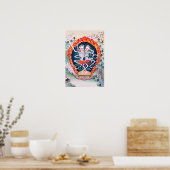 Poster d'art bouddhiste tibétain (Cuisine)