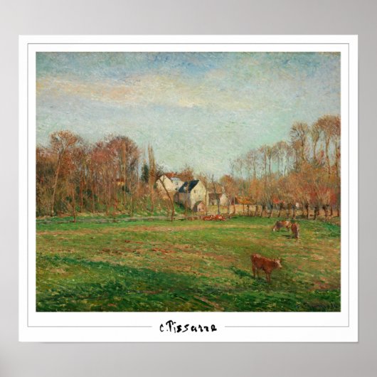 Poster d'art Camille Pissarro Zedign #12-2 (Devant)