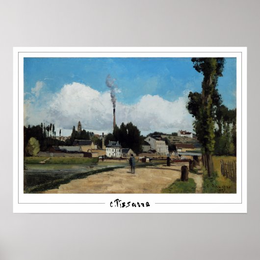 Poster d'art Camille Pissarro Zedign #13-2 (Devant)