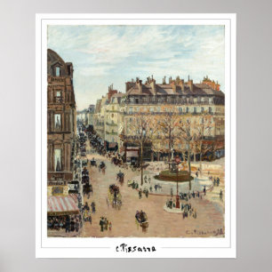 Poster d'art Camille Pissarro Zedign #4