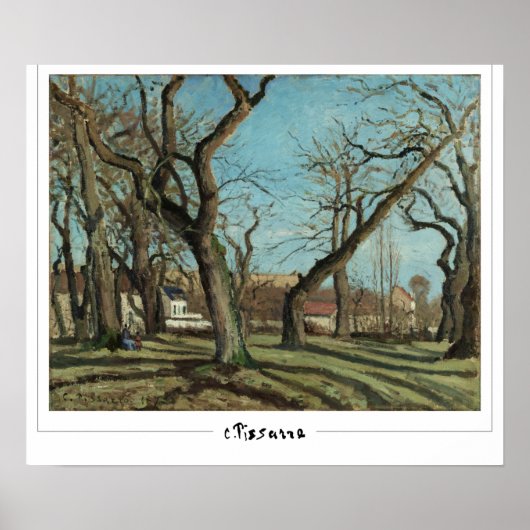 Poster d'art Camille Pissarro Zedign #7 (Devant)
