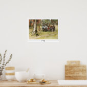 Poster d'art Carl Larsson Zedign #232 (Cuisine)