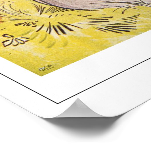 Poster d'art Carl Larsson Zedign #423 (Coin)