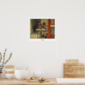 Poster d'art Carl Larsson Zedign #5 (Cuisine)