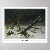 Poster d'art Caspar David Friedrich Zedign #128 (Devant)