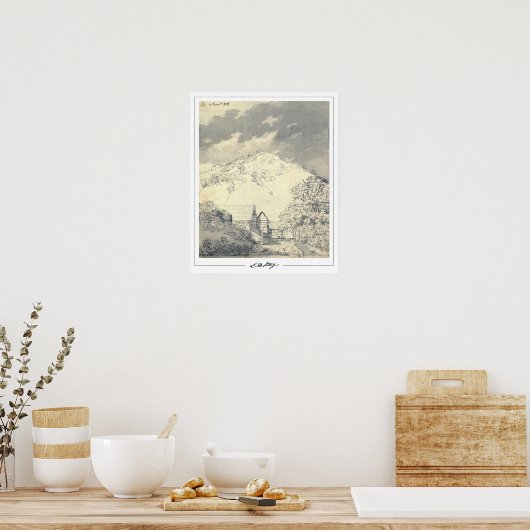 Poster d'art Caspar David Friedrich Zedign #162 (Cuisine)