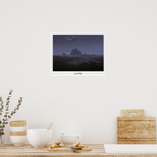 Poster d'art Caspar David Friedrich Zedign #165 (Cuisine)
