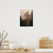 Poster d'art Caspar David Friedrich Zedign #2 (Cuisine)