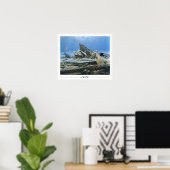 Poster d'art Caspar David Friedrich Zedign #24 (Bureau à domicile)