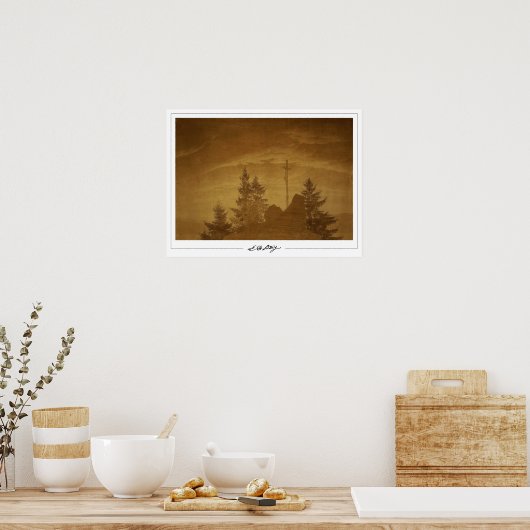 Poster d'art Caspar David Friedrich Zedign #38 (Cuisine)
