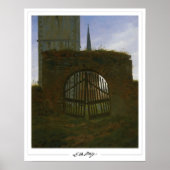 Poster d'art Caspar David Friedrich Zedign #62 (Devant)