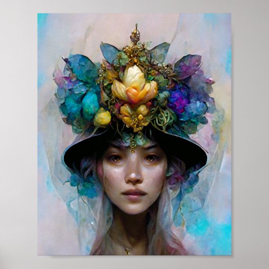 Poster d'art Casquette Imaginaire (Devant)