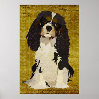 Poster d'art Cavalier King Charles