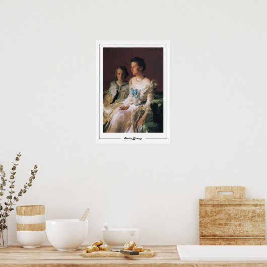 Poster d'art Cecilia Beaux Zedign #6 (Cuisine)