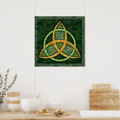 Poster d'art Celtic Trinity Knot (Cuisine)