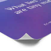 Poster d'art Chakras - Méditation rayonnante Yoga (Coin)