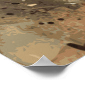 Poster d'art Cheval Lover Cowgirl (Coin)