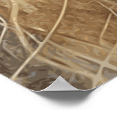 Poster d'art Cheval Lover Cowgirl (Coin)