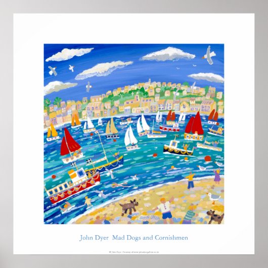 Poster d'art : Chiens fous et Cornishmen de John D (Devant)