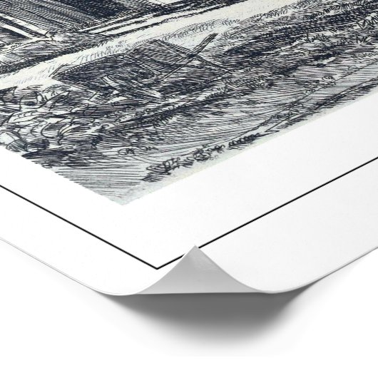 Poster d'art Childe Hassam Zedign #160-2 (Coin)