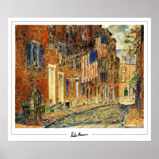 Poster d'art Childe Hassam Zedign #185-2 (Devant)