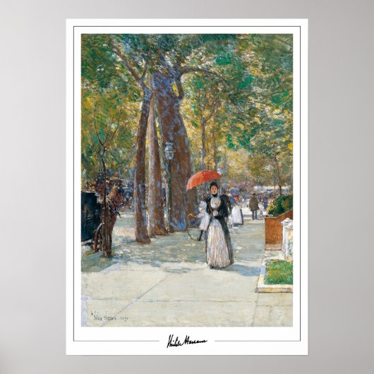 Poster d'art Childe Hassam Zedign #241-2 (Devant)