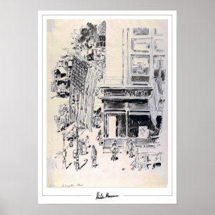 Poster d'art Childe Hassam Zedign #341-2