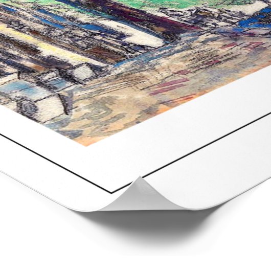 Poster d'art Childe Hassam Zedign #375 (Coin)