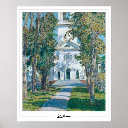 Poster d'art Childe Hassam Zedign #50 (Devant)