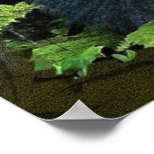 Poster d'art Chimpanzé "RAINFOREST DREAMS II" (Coin)