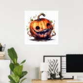 Poster d'art Citrouille déplaisant (Bureau à domicile)