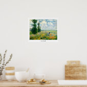 Poster d'art Claude Monet Zedign #108 (Cuisine)