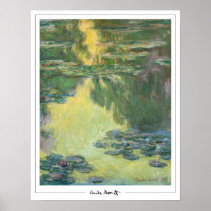 Poster d'art Claude Monet Zedign #11