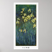 Poster d'art Claude Monet Zedign #12 (Devant)