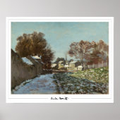 Poster d'art Claude Monet Zedign #120 (Devant)