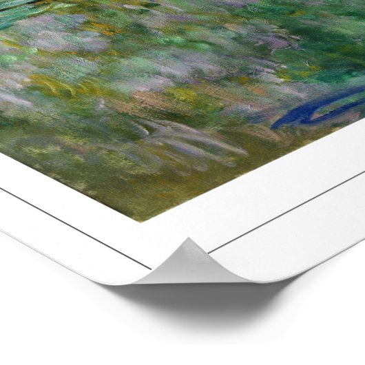 Poster d'art Claude Monet Zedign #13 (Coin)