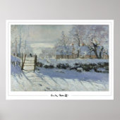 Poster d'art Claude Monet Zedign #15-2 (Devant)