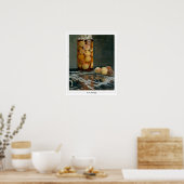 Poster d'art Claude Monet Zedign #1-2 (Cuisine)