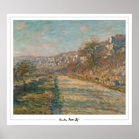 Poster d'art Claude Monet Zedign #27 (Devant)