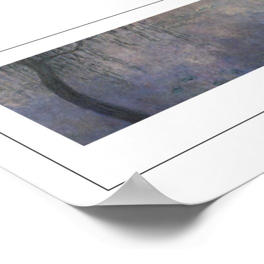 Poster d'art Claude Monet Zedign #297-2 (Coin)