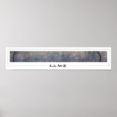 Poster d'art Claude Monet Zedign #297-2 (Devant)