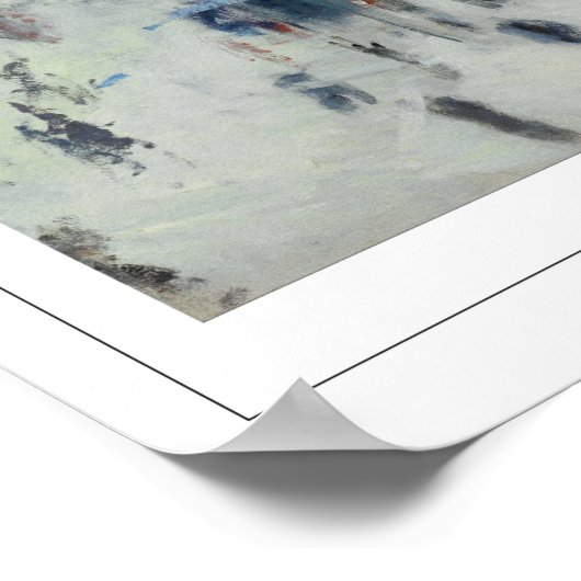 Poster d'art Claude Monet Zedign #3 (Coin)