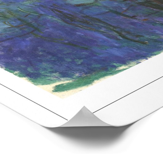 Poster d'art Claude Monet Zedign #30 (Coin)